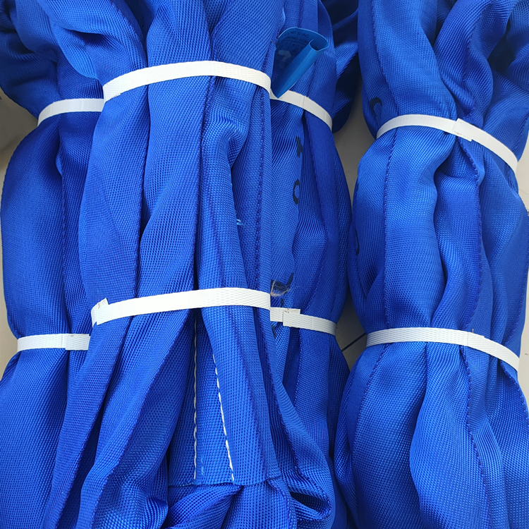 Blue eye to eye round sling 8 ton Gostern Rigging