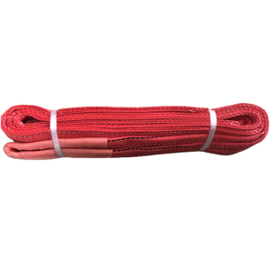 5 ton lifting straps red webbing slings belt