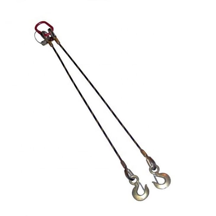 Double Leg Bridle Steel Wire Rope Sling