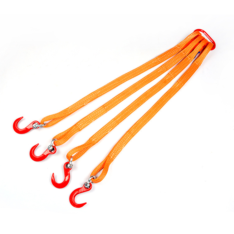4 leg nylon bridle lifting sling