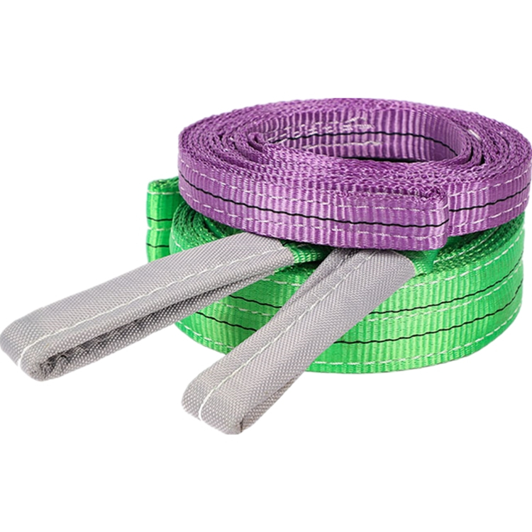 synthetic poly lifting web slings belt 1 ton Gostern Rigging